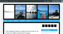 Desktop Screenshot of milesquest.com